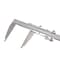 H & H Industrial Products Dasqua 0-600mm/0-24" 100mm Jaw Length Vernier Caliper With Fine Adj 1300-0010 - alternate 2